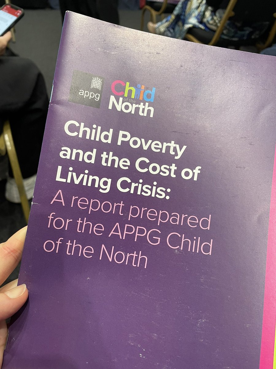 We’re at #Lab23 kicking off with a @_HENorth panel event on child poverty emergency. 

@ProfKEPickett joins the panel with @NorthumbriaPCC, David Taylor Robinson and reps from @LivUni young persons advisory group. 

@ChildoftheNorth @The_NHSA