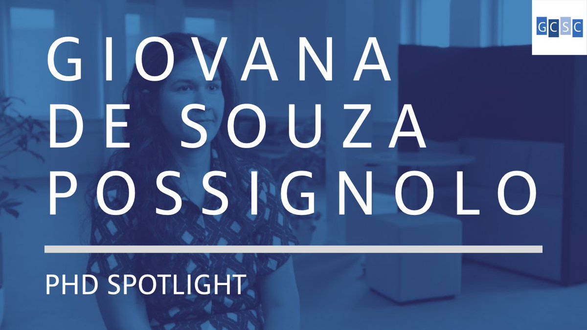 GCSC_JLU's tweet photo. Semester-opening #FeatureFriday w/ our #GCSCdoc Giovana De Souza Possignolo & her project on peripheral #FeministActivism in🇧🇷. Meet her in our latest #PhDspotlight & delve into fascinating insights of her ethnographic fieldwork in São Paulo.
🎬Watch now https://t.co/eoUqbxk271 https://t.co/UGRj8pScNm