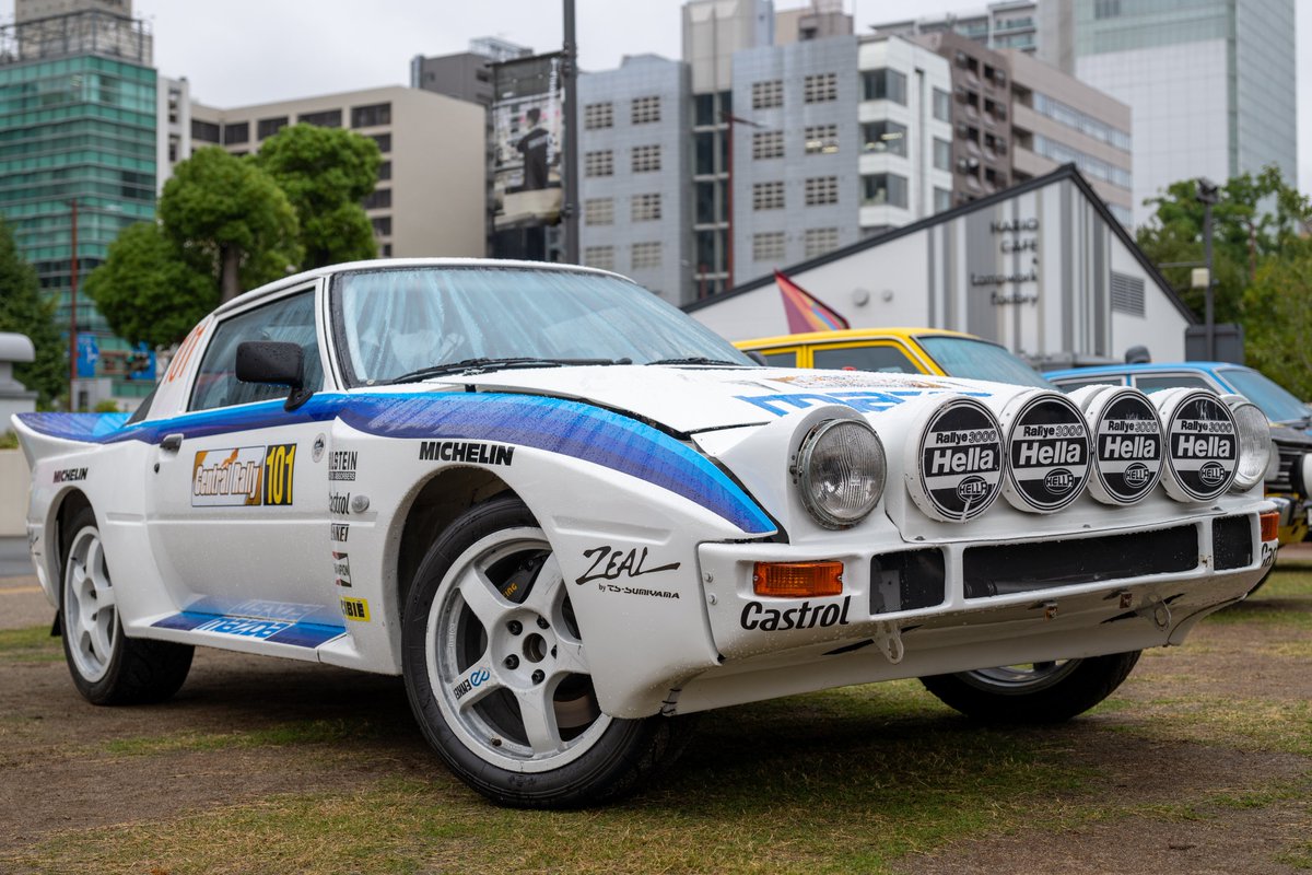 joe_jia's tweet photo. #mazda #RX7 #toyova #RA63 #nissan #S30 #datsun #PA10 #RallyCar https://t.co/pBNFgdm9hs