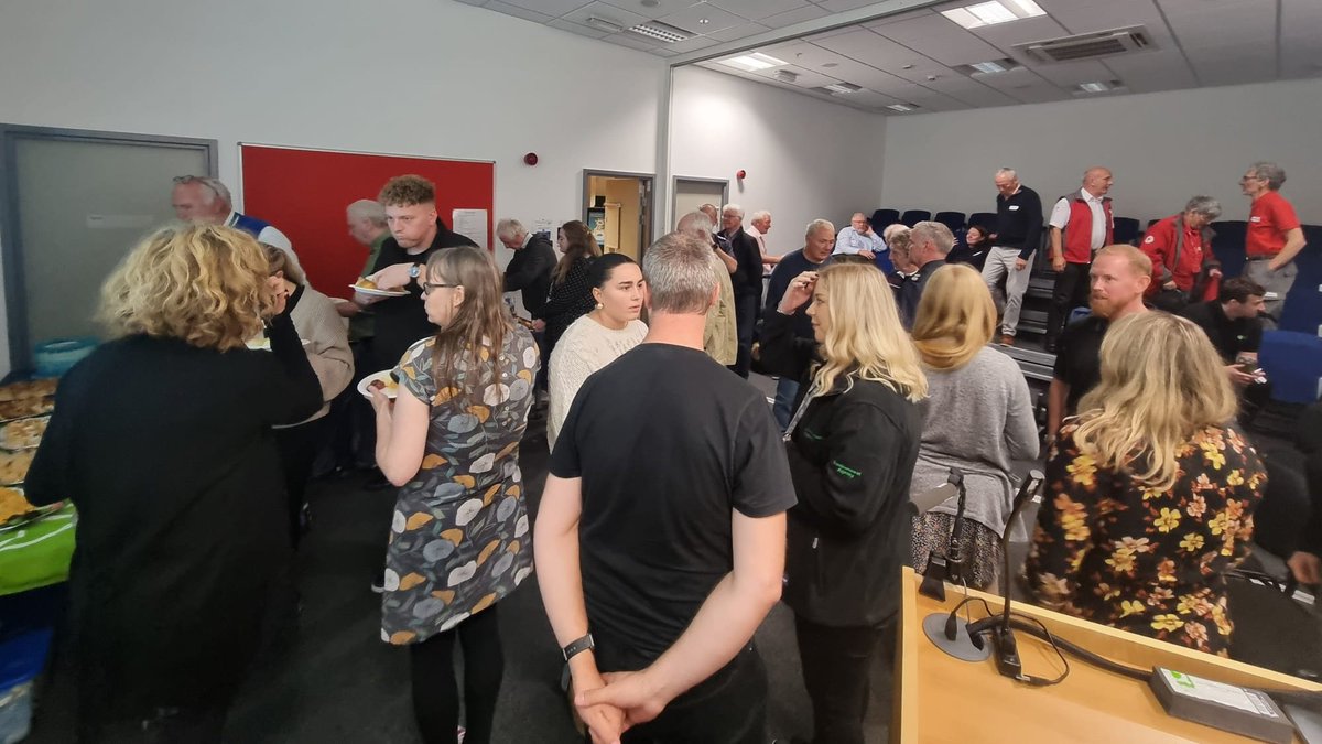 Flood Resilience Team North East (@floodawarene) on Twitter photo 🙌 Our Flood Warden Celebration Events were a huge success! Grateful for our dedicated volunteers, insightful talks by vital services, and the power of partnership with <a href="/NlandFRS/">Northumberland Fire & Rescue Service</a>, <a href="/CDDFRS/">County Durham & Darlington Fire & Rescue Service</a> <a href="/BritishRedCross/">British Red Cross 🧡</a> and more.
52 Flood Wardens represented their area, the network is growing! 🙌 Our Flood Warden Celebration Events were a huge success! Grateful for our dedicated volunteers, insightful talks by vital services, and the power of partnership with <a href="/NlandFRS/">Northumberland Fire & Rescue Service</a>, <a href="/CDDFRS/">County Durham & Darlington Fire & Rescue Service</a> <a href="/BritishRedCross/">British Red Cross 🧡</a> and more.
52 Flood Wardens represented their area, the network is growing!