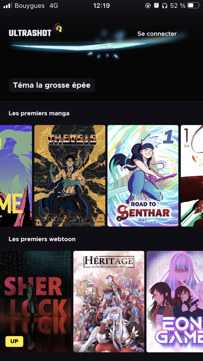 luis_mchds_'s tweet photo. les gars jsuis le plus gros teubé de cet terre, Theosis est dispo sur @UltraShotFR mais j’avais pas remarqué…

ducoup allez lire l’appli est dispo sur ios et android https://t.co/iTcPrpQq9p