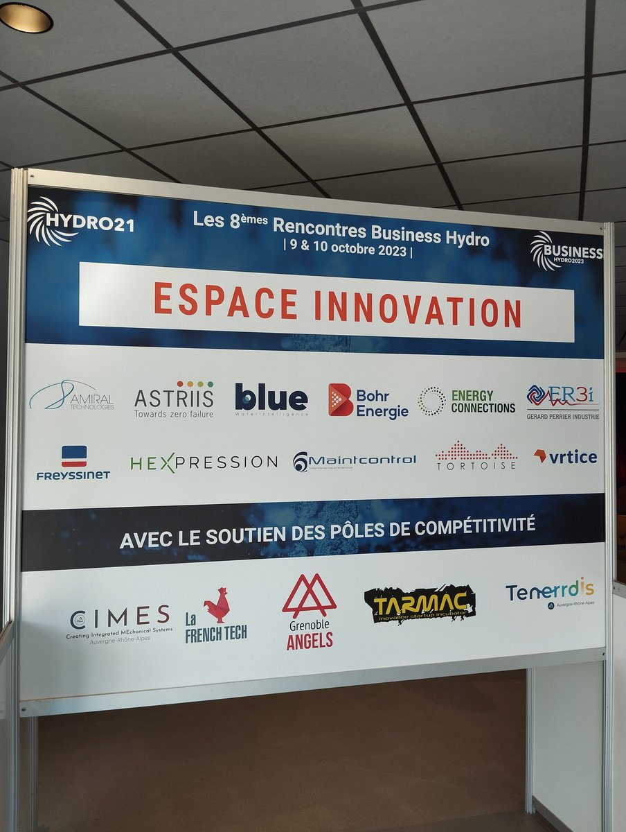 Grenoble Angels (@grenobleangels) on Twitter photo #GrenobleAngels vous attend ces deux prochains jours pour la 8ème édition de #BusinessHydro 💧
Cet après-midi retrouvez les start-up #Beelse et #Enotea sur notre stand 🤝
<a href="/FranceAngels/">France Angels</a>
@EDFHydroAlpes #GrenobleAngels vous attend ces deux prochains jours pour la 8ème édition de #BusinessHydro 💧
Cet après-midi retrouvez les start-up #Beelse et #Enotea sur notre stand 🤝
<a href="/FranceAngels/">France Angels</a>
@EDFHydroAlpes