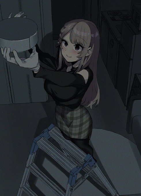 点検?してくれる夕重ちゃん 