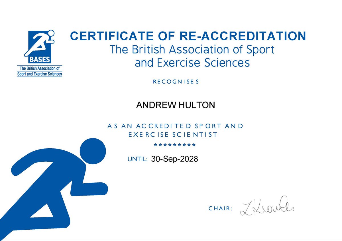 Andrew Hulton (@andrew_hulton1) on Twitter photo Happy to receive my @basesuk re-accreditation. Always good to support our governing body and highlight on our programme <a href="/SurreySportSci/">Sport & Exercise Science @ University of Surrey</a> <a href="/UniOfSurrey/">University of Surrey</a> Happy to receive my @basesuk re-accreditation. Always good to support our governing body and highlight on our programme <a href="/SurreySportSci/">Sport & Exercise Science @ University of Surrey</a> <a href="/UniOfSurrey/">University of Surrey</a>
