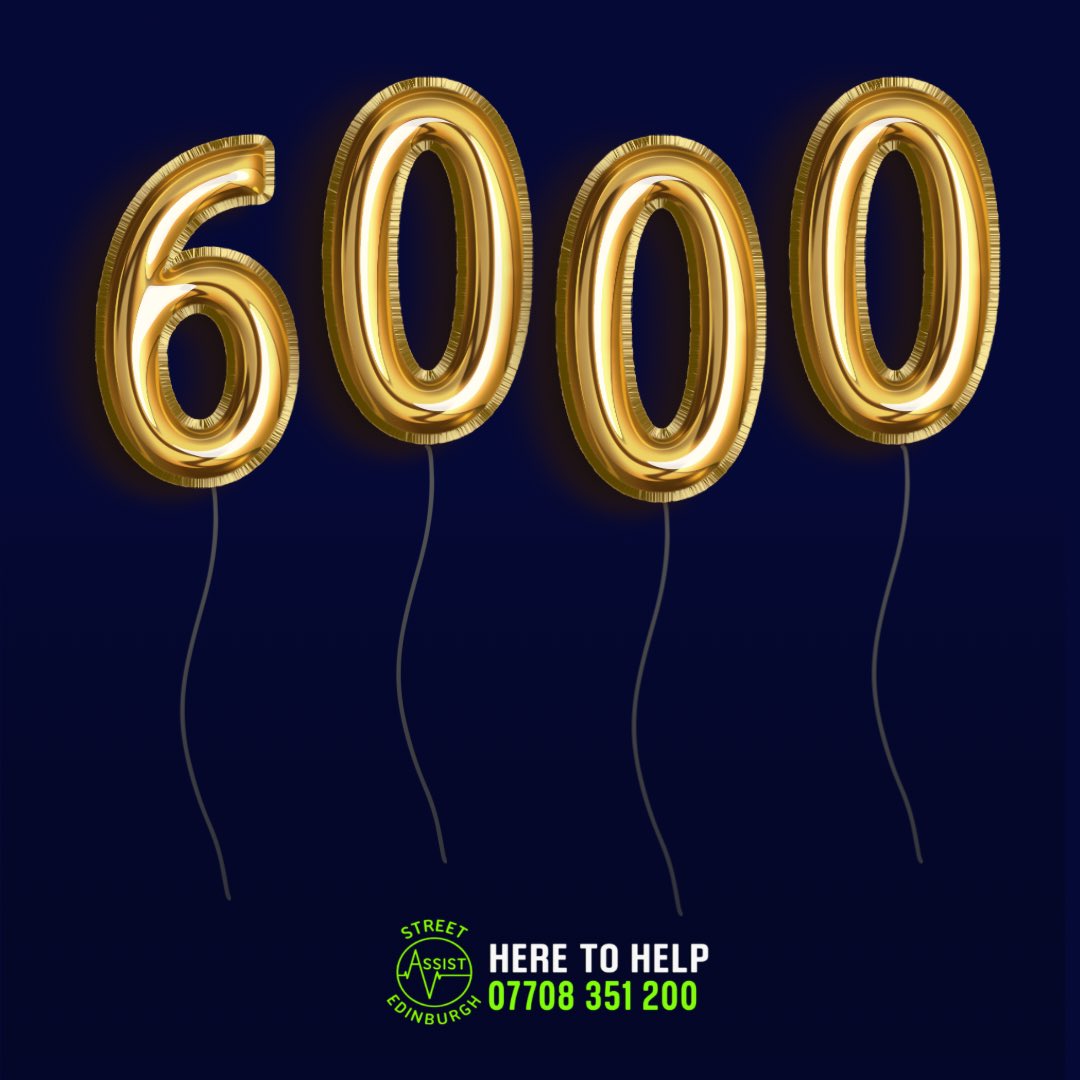 StreetAssistEdi's tweet photo. 📣 6000 jobs 📣 
Over the weekend, we hit the incredible milestone of treating our 6000th Service User since we started in 2016. Not only does this highlight the need for projects like ours to exist and the benefit that they bring to the community… https://t.co/lOnvlLku4x