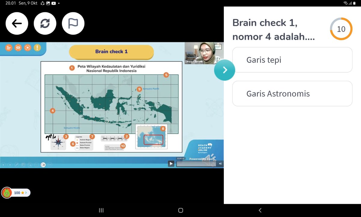 { 9/10/2023 } 

JIA PROGRES HEWREE WEBEK WEBEK 🐸🐸

Haii, hari ini aku nyatat ulang catatan kimia ku yang berantakan di tab terus ikut liveclass BAON membahas tentang peta, senseinya seru sekali ( lopyu kak Dinaaa ) 

Rest welll semuanyaa