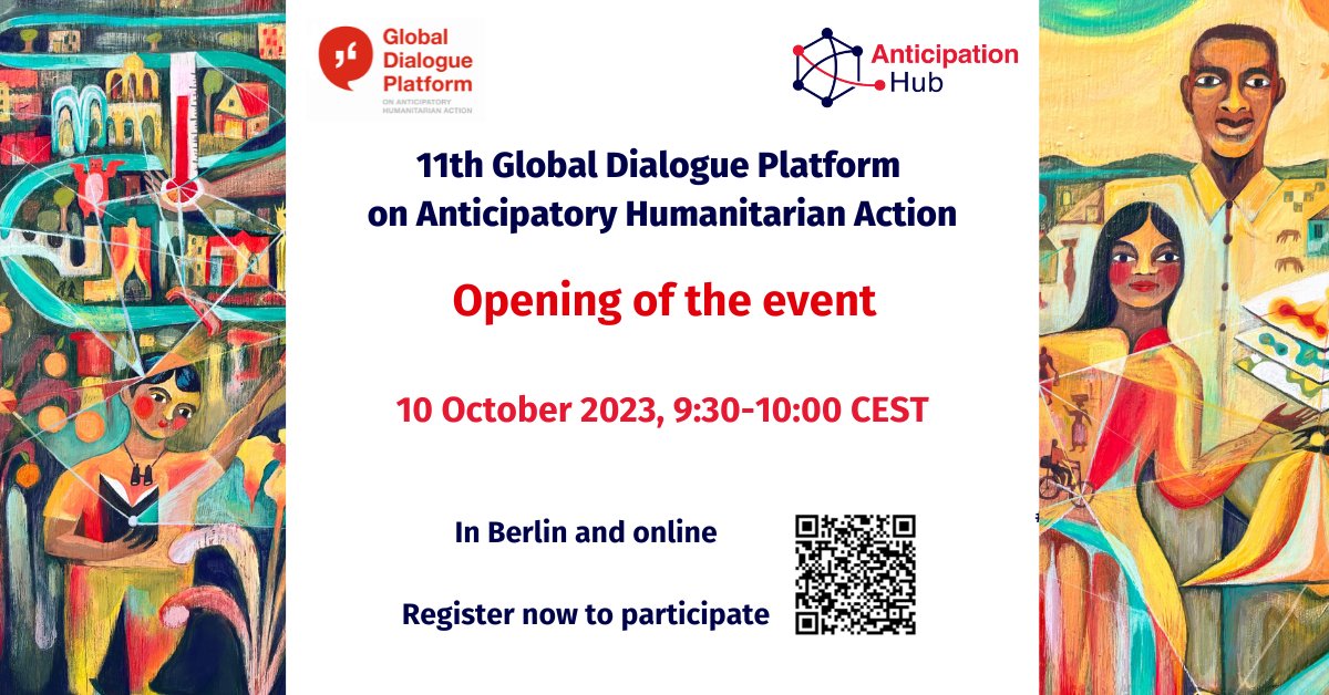 FAOemergencies's tweet photo. 📌 #SaveTheDate 
🗓️ 10-12 October 2023
🌐 Join us at the 11th Global Dialogue Platform!

Learn how to scale up #AnticipatoryAction, making sure people facing predictable hazards are the focus of interventions.

Register here 👉 https://t.co/dZ64Aj6l7b

#GlobalDP https://t.co/PElYHfXhJ7