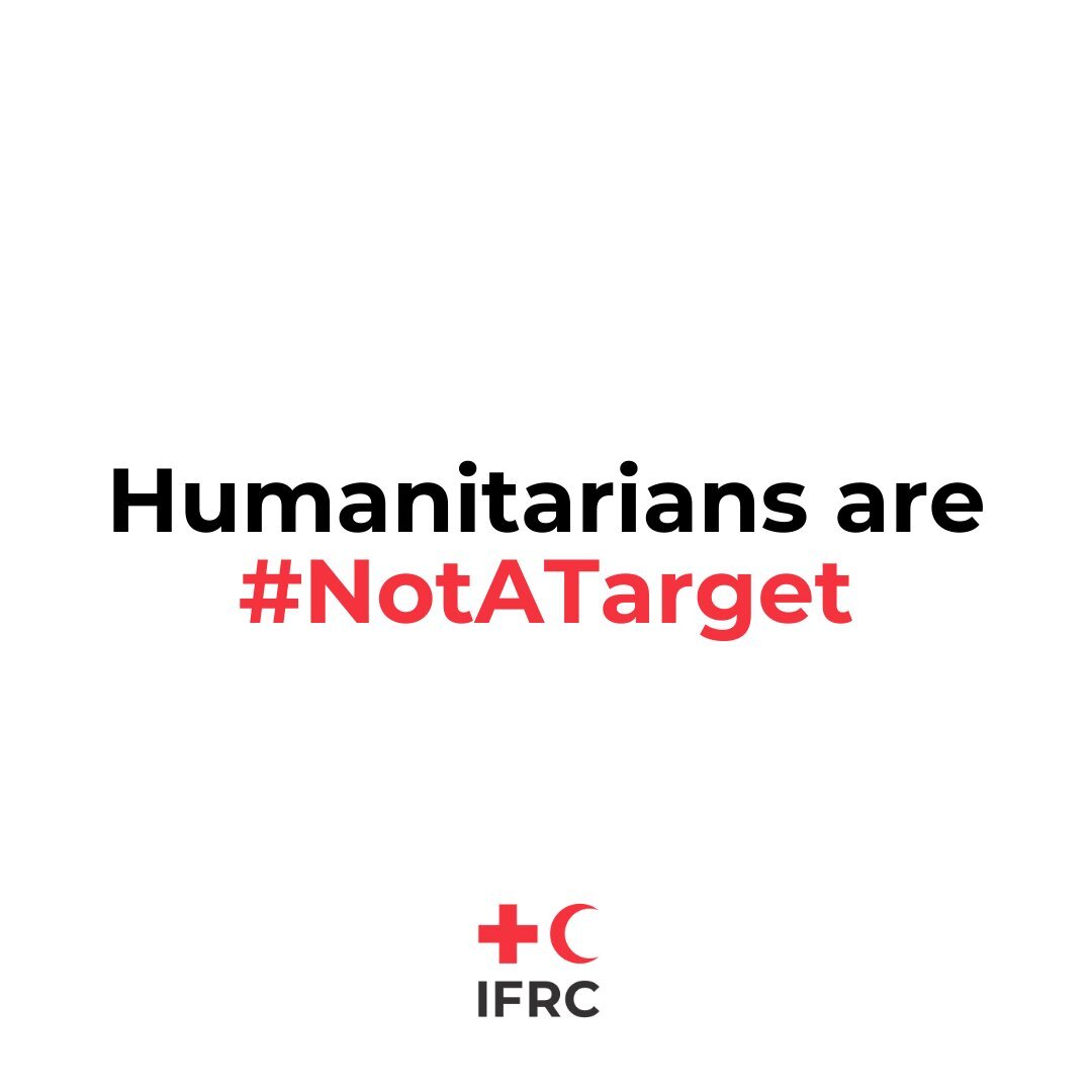 IFRC tweet media