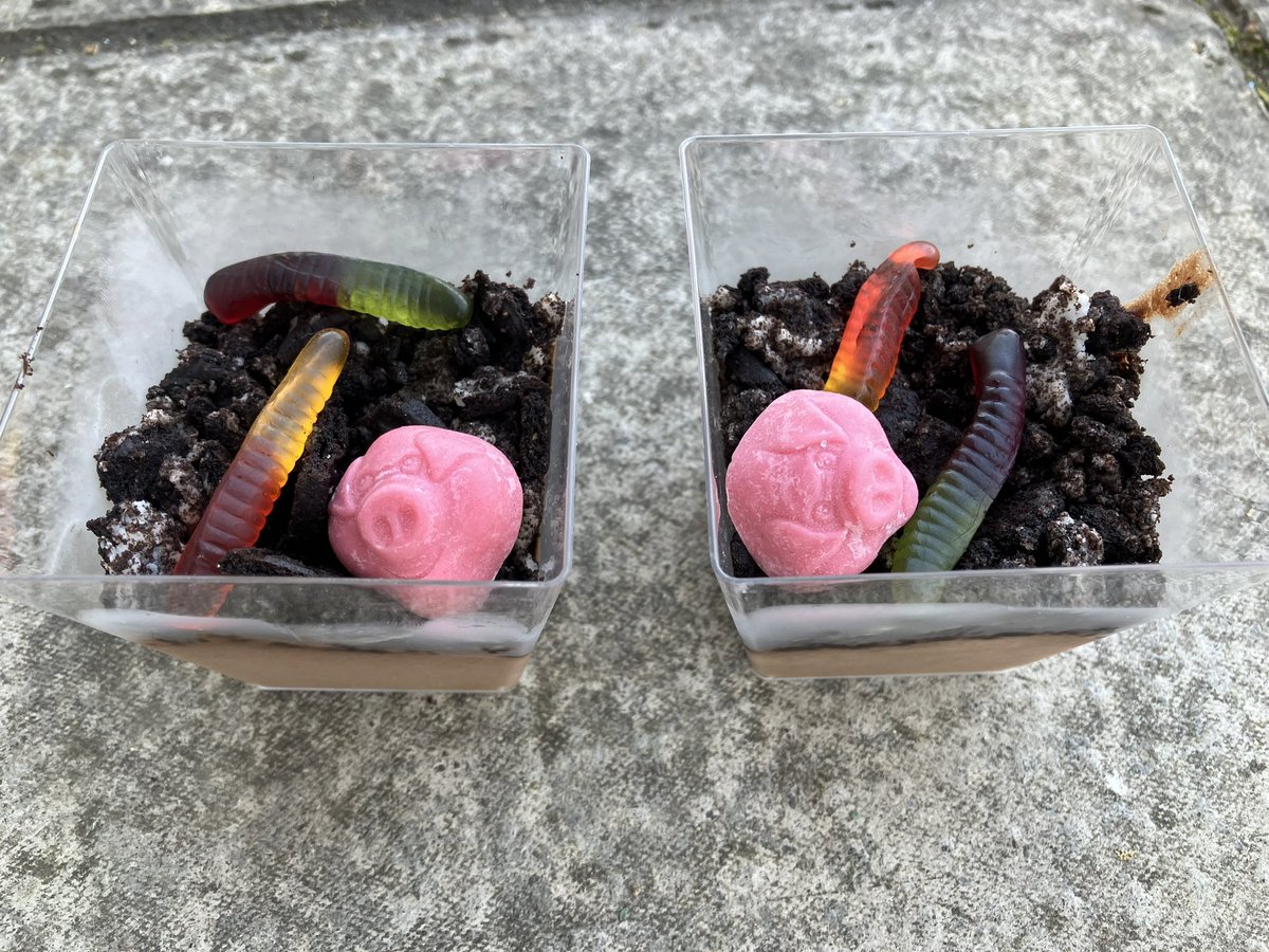 SallyKerson's tweet photo. Sometimes all you need on a #MondayMorning is #MudCake courtesy of the Play Space who operate from the #church hall.
#treat
#chocolate
#worms
#sweets https://t.co/hdG6Rhm7Uf
