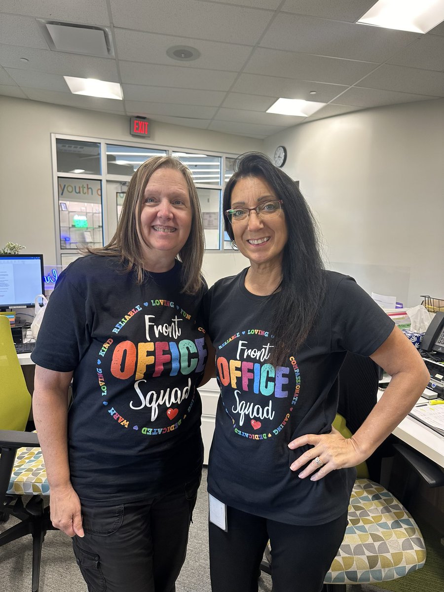 So thankful for our amazing secretaries Mrs. Gabriel and Mrs. Berardinelli!