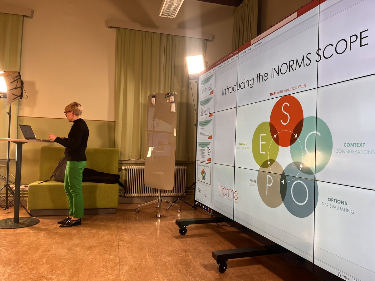 Dr Elizabeth Gadd @lizziegadd.bsky.social (@lizziegadd) on Twitter photo And we’re off! @laurakoohoo introduces the <a href="/INORMS_REWG/">INORMS Research Evaluation Group</a> #SCOPE model at <a href="/UniTurku/">Turun yliopisto - University of Turku</a> ! And we’re off! @laurakoohoo introduces the <a href="/INORMS_REWG/">INORMS Research Evaluation Group</a> #SCOPE model at <a href="/UniTurku/">Turun yliopisto - University of Turku</a> !
