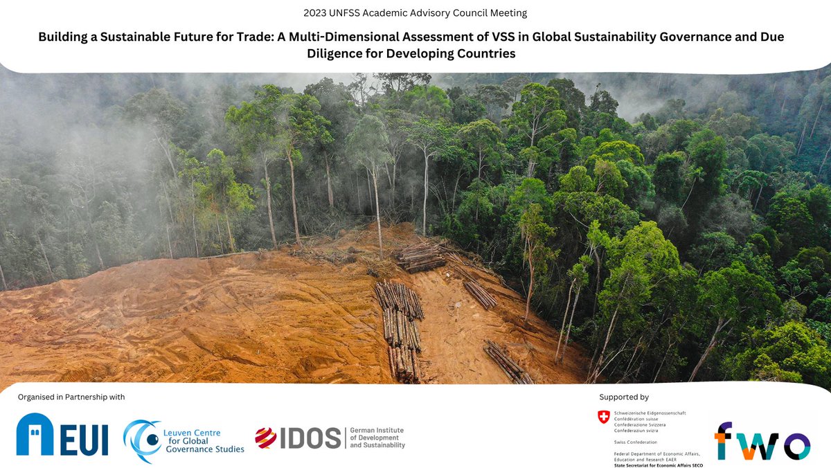 United Nations Forum on Sustainability Standards tweet media