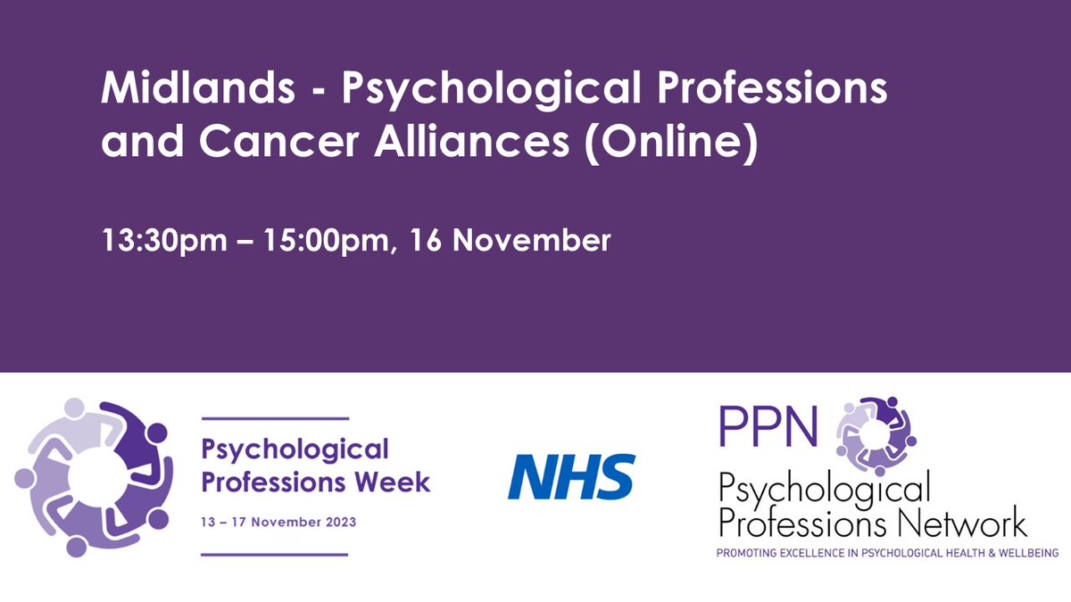 Psychological Professions Network Midlands tweet media