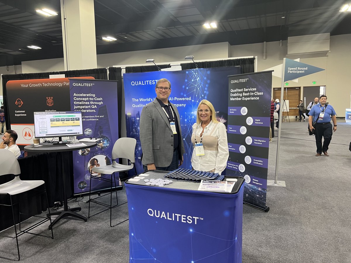 QualityAIGroup's tweet photo. And it’s a wrap from Team Qualitest at the CUNA Operations & Member Experience and Technology Council Conference in Denver, Colorado.
See you again next time!
#CUNACouncils #CreditUnions #CUNAOperationsTechnologyConference #TechCouncil
@cunacouncils https://t.co/Emvt7wqORA