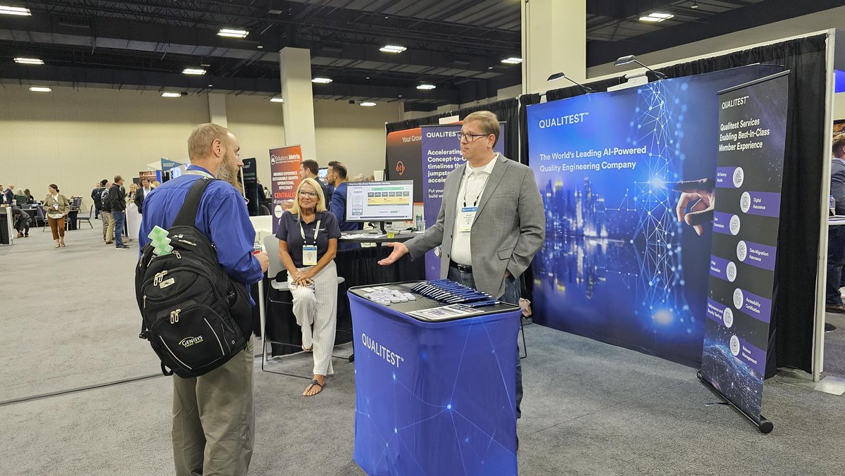 QualityAIGroup's tweet photo. And it’s a wrap from Team Qualitest at the CUNA Operations & Member Experience and Technology Council Conference in Denver, Colorado.
See you again next time!
#CUNACouncils #CreditUnions #CUNAOperationsTechnologyConference #TechCouncil
@cunacouncils https://t.co/Emvt7wqORA