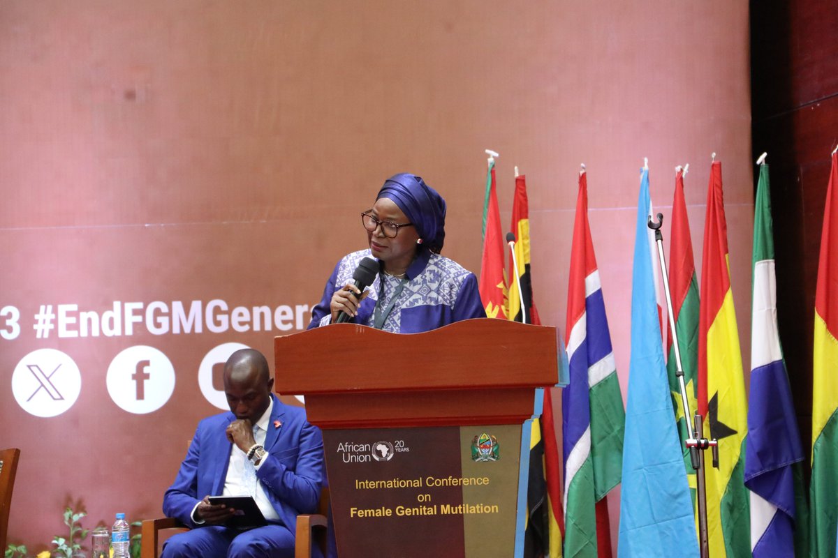 “It is about influencing change, not just meeting and making statements. Substantial change towards ending FGM is very important,” Janet R. Sallah-Njie – Special Rapporteur on the Rights of Women. #ICFGM2023 #EndFGM