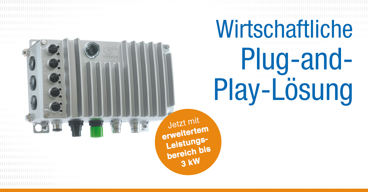 NORDAC ON ist eine wirtschaftliche Plug-and-Play-Lösung für Leistungsbereiche bis 3 kW. Die platzsparenden dezentralen #Frequenzumrichter lassen sich ideal in #Förderanlagen integrieren: hubs.ly/Q023G2yR0