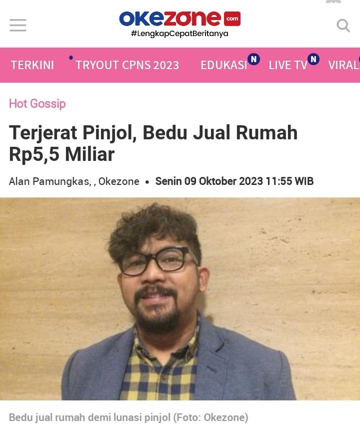 PINJAMAN ONLINE menjadi salah satu permasalahan besar yang perlu diatasi dengan cepat oleh pemerintah. 

Pasalnya, PINJOL LAKNAT menjadi jalan cepat bagi  masyarakat  ketika membutuhkan uang
Konteks⬇️