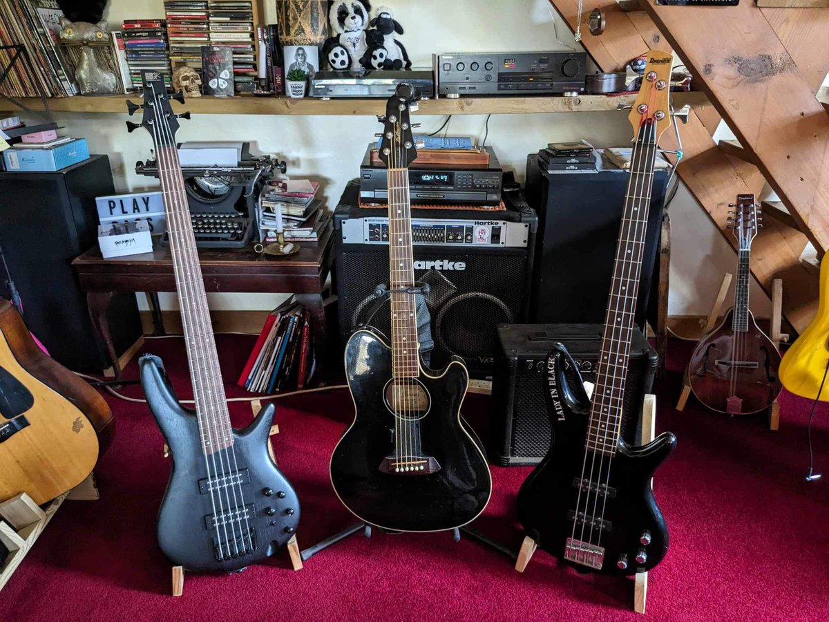 ladyinblack0665's tweet photo. My Beautiful Girls 🖤 #Bass #BassPlayer #Blues #RockingBlues #Guitar #Ibanez https://t.co/qrqPkfmLSi