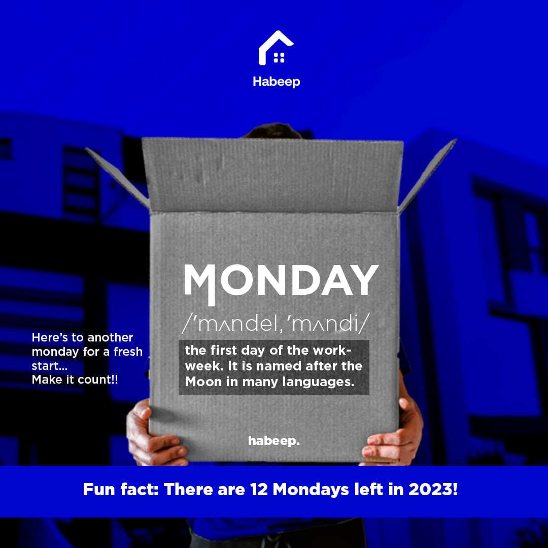 habeep_housing's tweet photo. New week, new opportunities! Wishing you a successful and productive week ahead. 

#Habeep #happymonday #monday #habeep_re https://t.co/OhLYfVrvHs
