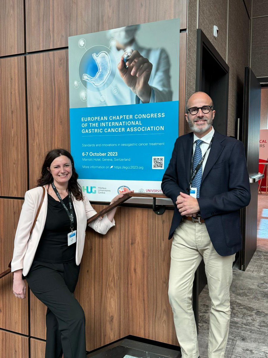 UpperGIPadova's tweet photo. ✨“European Chapter Congress of the International Gastric Cancer Association” held in Geneva. 
👩🏼‍⚕️In the last photo an interesting reading by Vivian E. Strong, MD from the Memorial Sloan Kattering Cancer Center of NYC on the role of the microbiome in gastric cancer.
#UpperGIPadova https://t.co/ptSttCNaIW