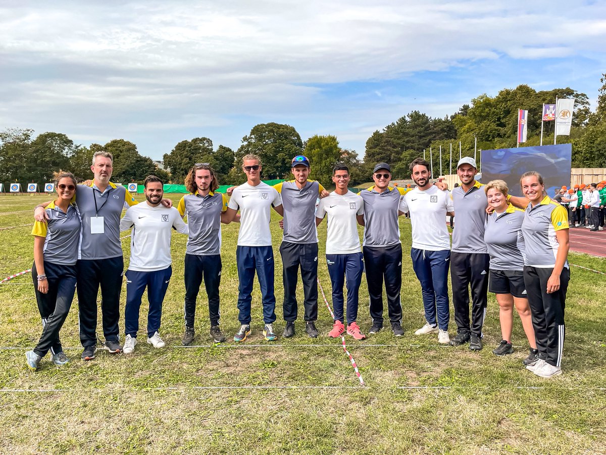 #Terredejeux2024 | 💪🏹 Bravo aux <a href="/ARiomois/">Archers Riomois</a> qui se sont démarqués ce weekend à la Coupe d'#Europe des Clubs en Serbie !

🥇 1ère place pour les féminines : Lisa Barbelin, Audrey Adiceom et Caroline Lopez

🥈 2ème pour les masculins : Maxence Jamot, Romain Fichet et Yanis Baudain
