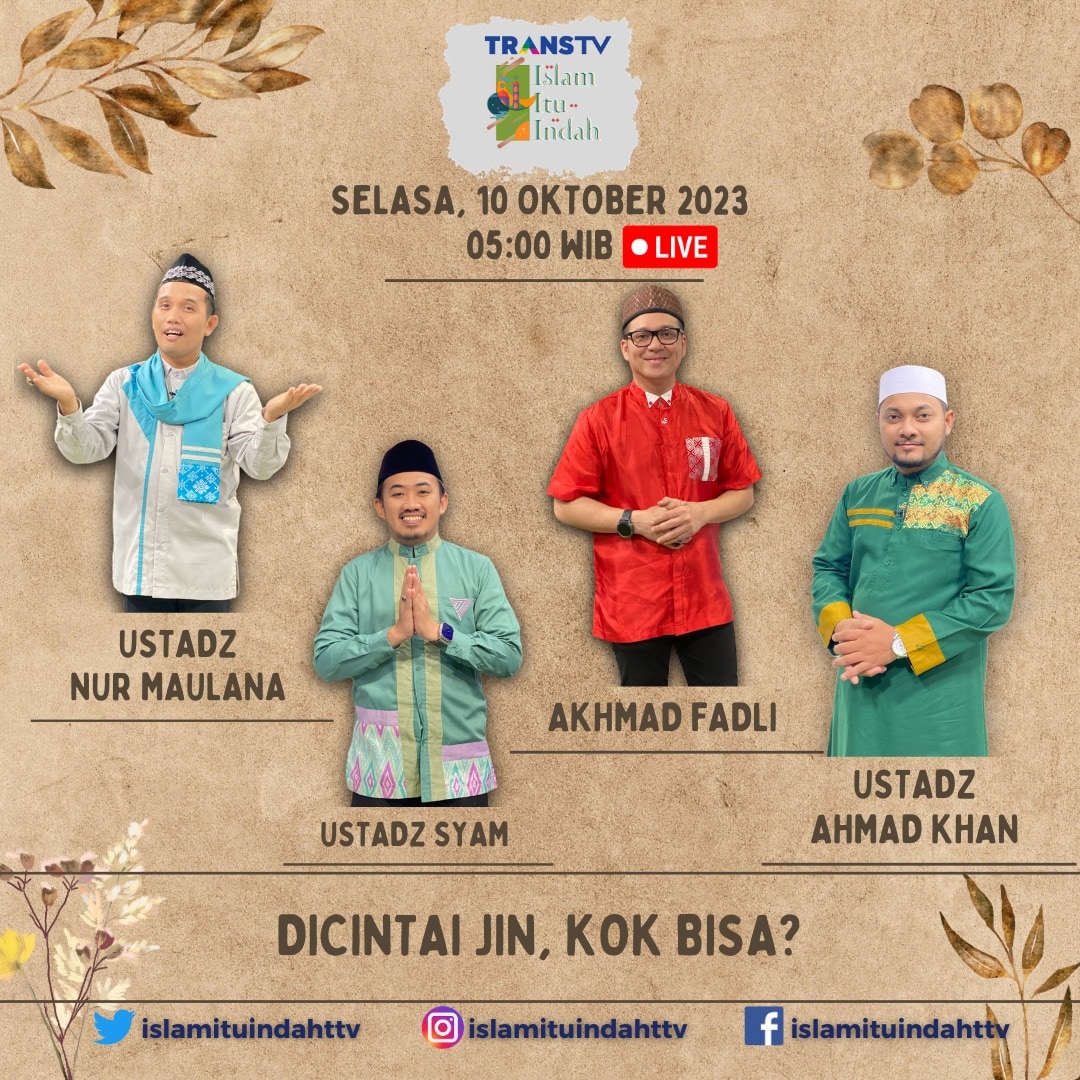 Siapa yg punya pengalaman DICINTAI JIN? emg bisa? Ada apa sebabnya ya? Ntn bsk hari selasa 10 oktober 2023 jam 5.00 WIB
