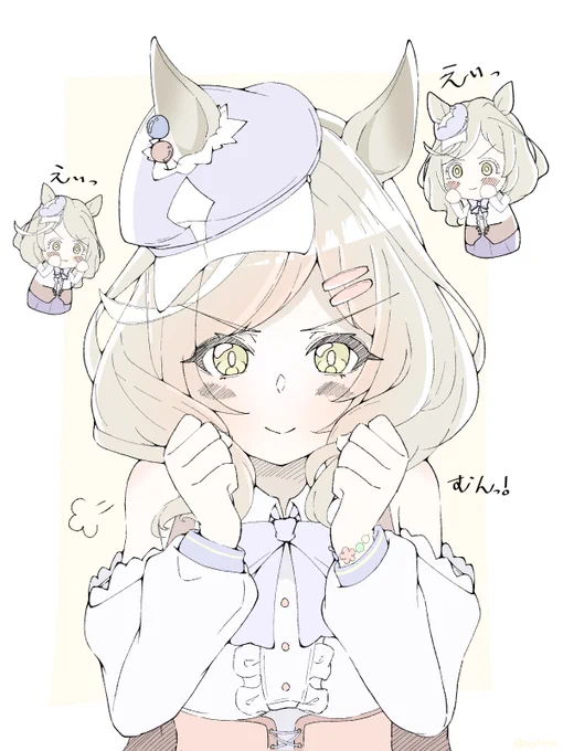マチカネタンホイザ描きました! #ウマ娘