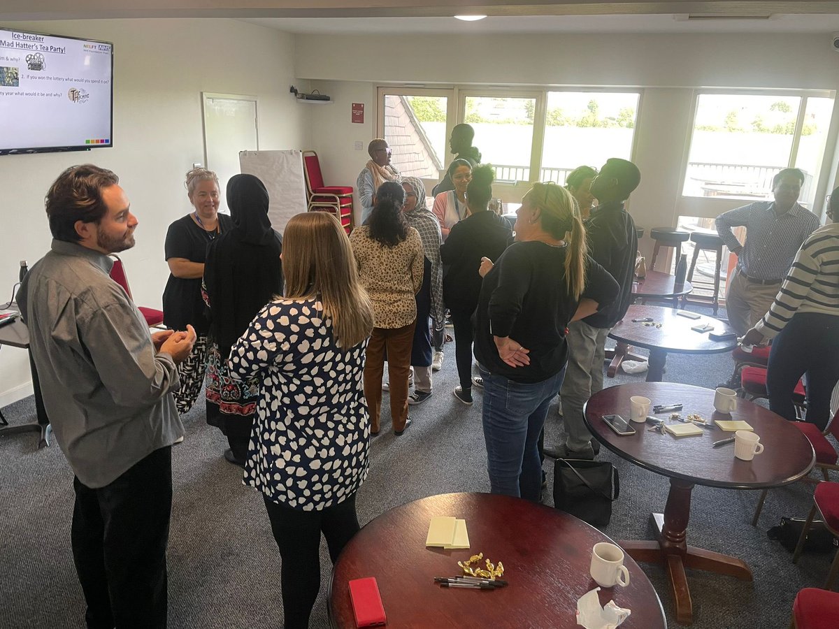 #QI supported the Redbridge Community Health & Social Care Therapy Team’s away day. We used the Civility & Respect handbook from the Just & Compassionate Culture work to help the team think about #JoyInWork and #WhatMattersToYou. 

An interactive session with great engagement!