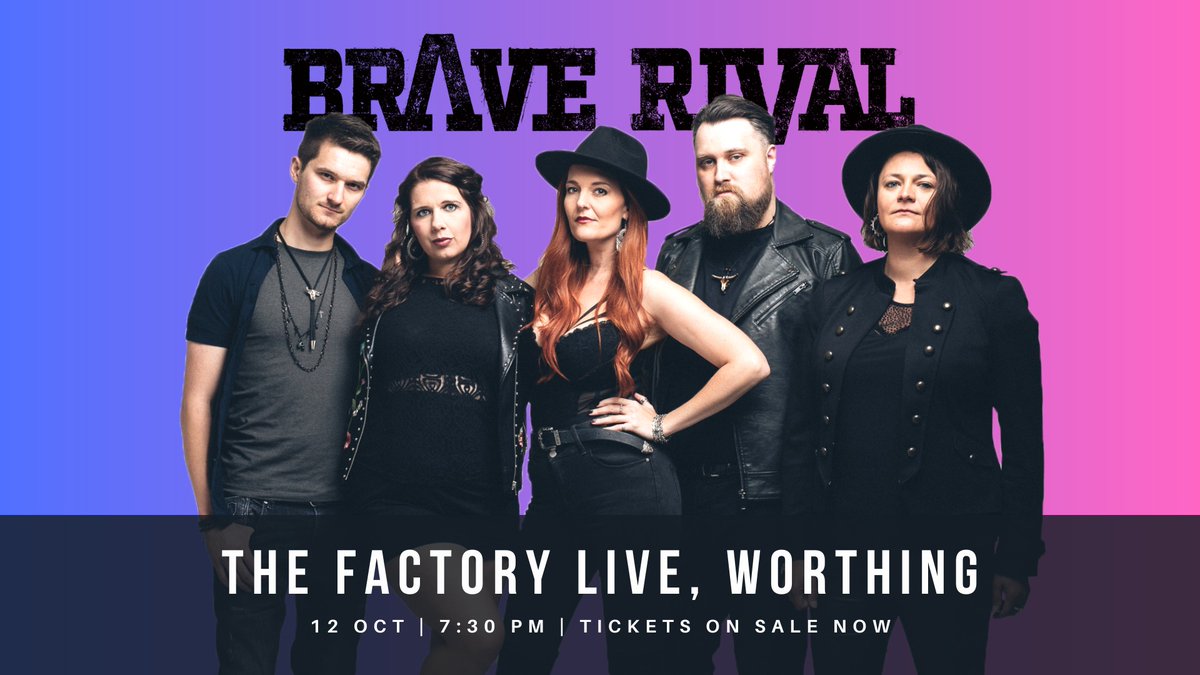 Tomorrow night we support @BraveRivalband at the @FactoryLiveuk in Worthing!

See you at the front!

Neil, Luke & Nick
#Worthing #Bluenation #Braverival