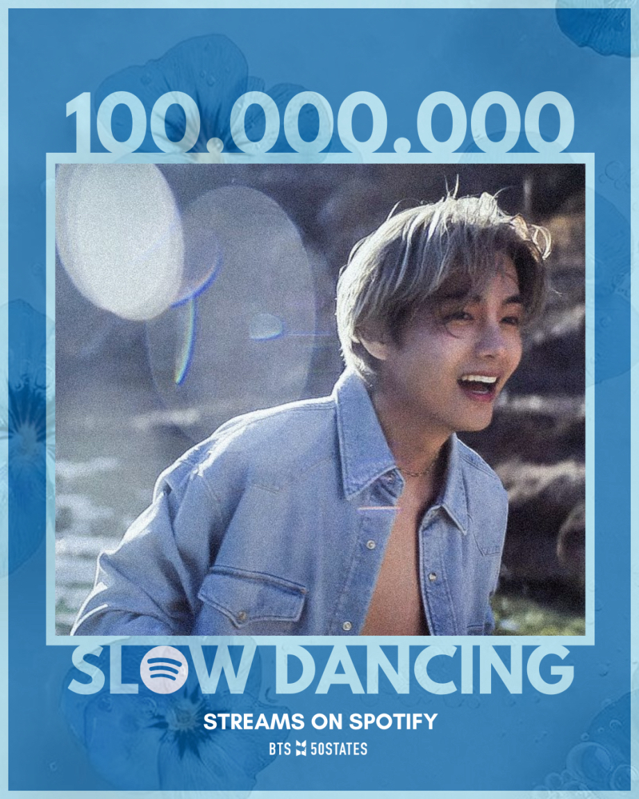 BTSxHawaii's tweet photo. ICYMI
#V's #SlowDancing is not slowing down!
#SlowDancing100M @BTS_twt 👏🎶💫 https://t.co/W1EYZGKMES