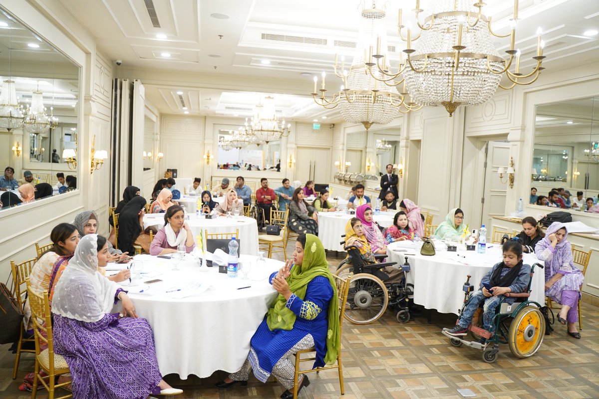 🌐 Empowering change at the #GBV awareness workshop hosted by @STEPPakistan & @UNFPAPakistan. Punjab Social Welfare Department is championing inclusivity in addressing GBV issues among persons with disabilities. Let's unite to #EndGBV! 💙🤝 #InclusionMatters