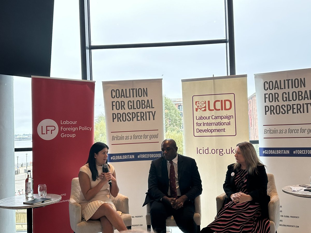 Circle Foundation ⭕️ (@circlefound_uk) on Twitter photo We are at the #LabourPartyConference.
We are listening from <a href="/DavidLammy/">David Lammy</a> and <a href="/lisanandy/">Lisa Nandy MP</a> sharing their insights on the future of the UK Foreign Policy and international development.
#lab2023 #LabConf23 #labourparty We are at the #LabourPartyConference.
We are listening from <a href="/DavidLammy/">David Lammy</a> and <a href="/lisanandy/">Lisa Nandy MP</a> sharing their insights on the future of the UK Foreign Policy and international development.
#lab2023 #LabConf23 #labourparty
