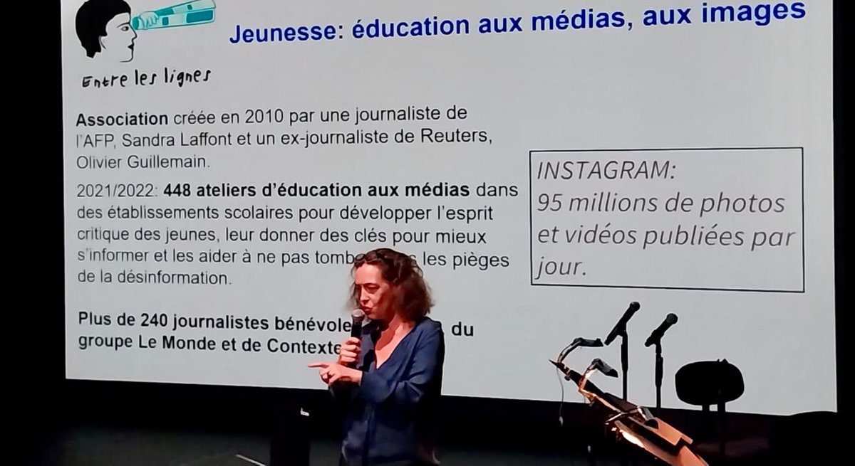 On Saturday I was speaker at La Nuit de la photographie as part of @SalonPhotoParis . I did tell about @AfpFactuel , @Entreleslignes and also @HdmoHub and all @EDMO_EUI actions to fight disinformation, spray media literacy... drops in the ocean are useful