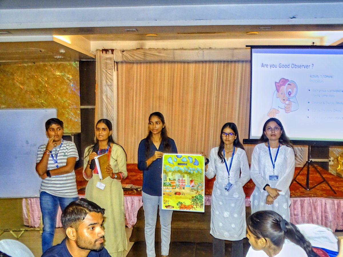 CEEahmedabad's tweet photo. On the occasion of National Ganga River Dolphin Day, CEE North organised a Youth Environment Leadership workshop in Lucknow on Oct 5. Over 56 participants from different colleges attended the workshop with a focus on youth leadership on the theme #BeatPlasticPollution. https://t.co/s5Go5w4tsJ