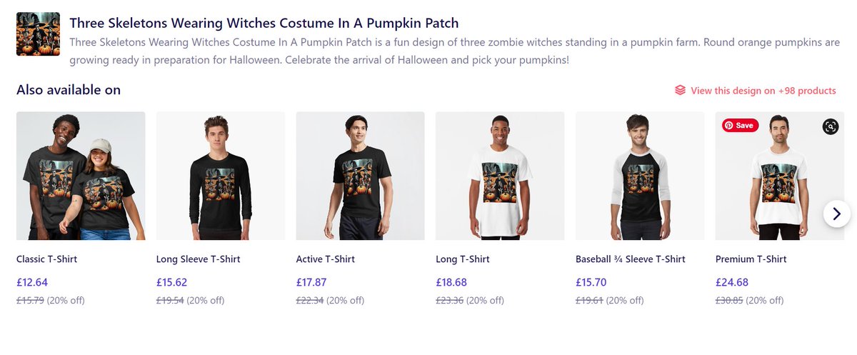 'Three Skeletons Wearing Witches Costume In A Pumpkin Patch' #GraphicTShirt #taiche #Redbubble #halloweenfashion #witch #fall #happyhalloween #trickortreat #halloweencollection #halloweendecorations #halloweenobsessed #halloweenlifestyle #halloweenvibes redbubble.com/i/t-shirt/Thre…