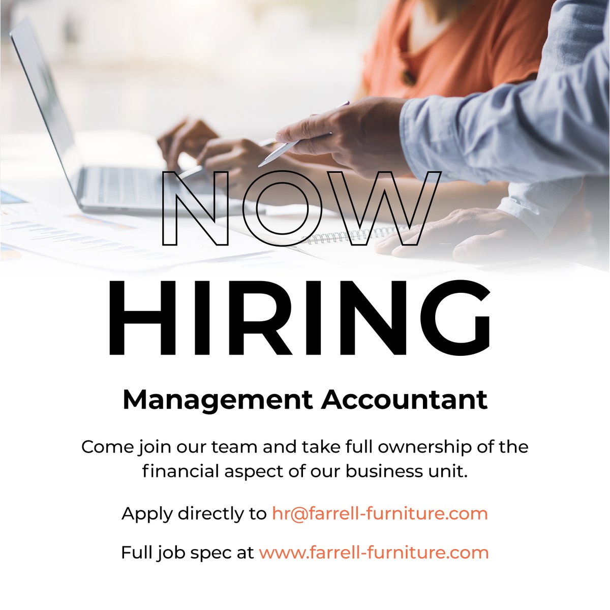 📢 We're hiring a Management Accountant. 
Interested in joining the Farrell team? View the full job spec at: farrell-furniture.com/now-hiring-man… 

#louthjobs #ardeejobs #recruitment #accountant #management #finance #accounting #irishjobs #furniture #hiring @ArdeeTown