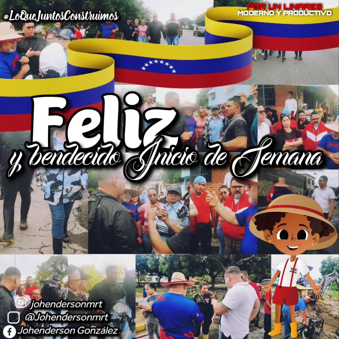 #9Oct | ¡Bendecido inicio de semana para todas y todos, seguimos trabajo por el bienestar de nuestro pueblo linarense y la consolidación del #LinaresModernoYProductivo.
#LoQueJuntosConstruimos