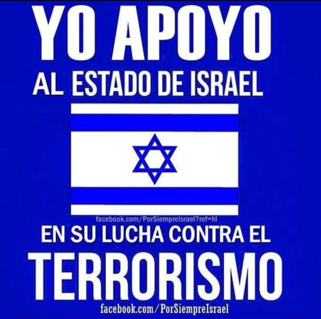 @ernestormj Yo te acompaño, vamos apoyar al pueblo de Israel y condenar a los terroristas de Hamas.