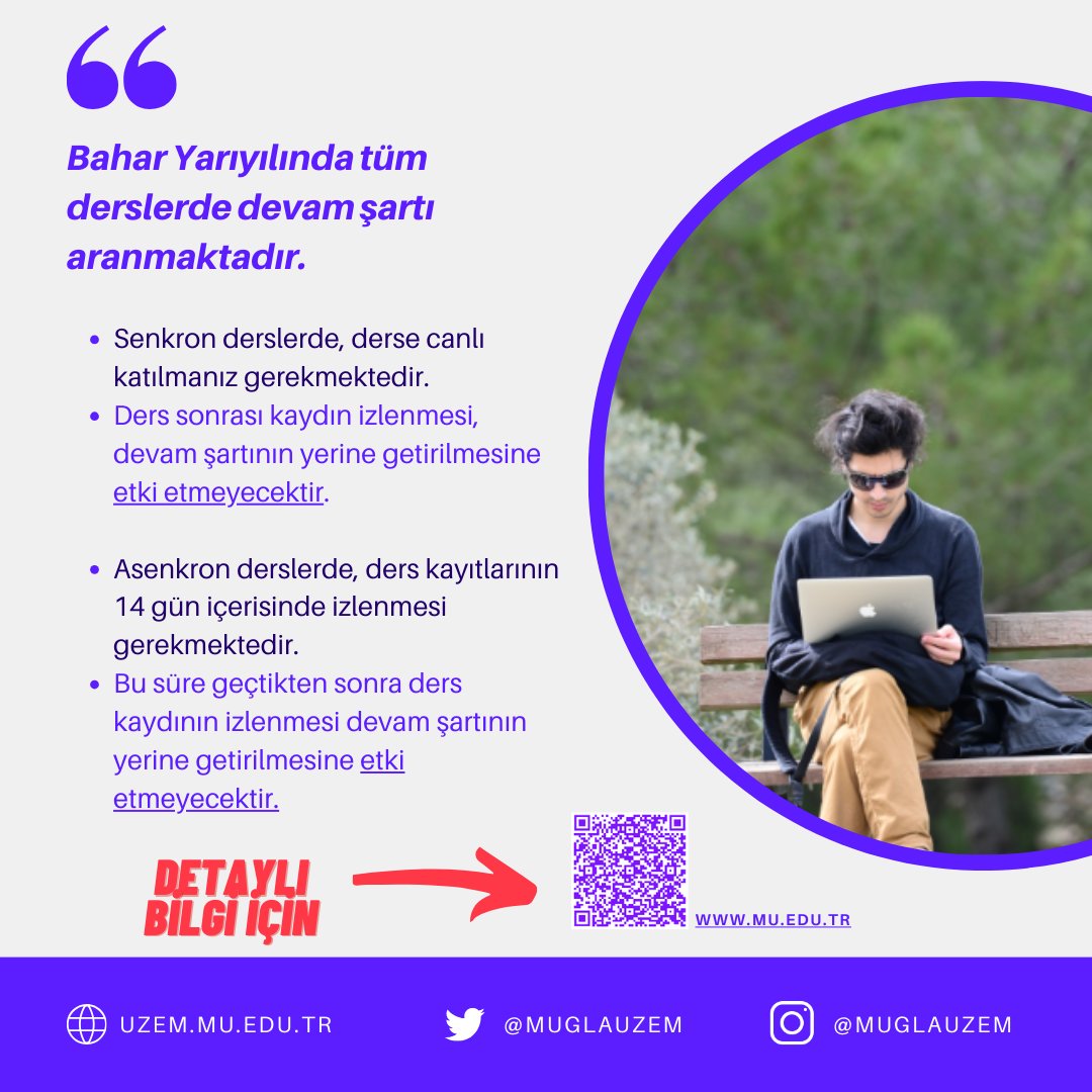 Bahar Yarıyılı Devam Şartları