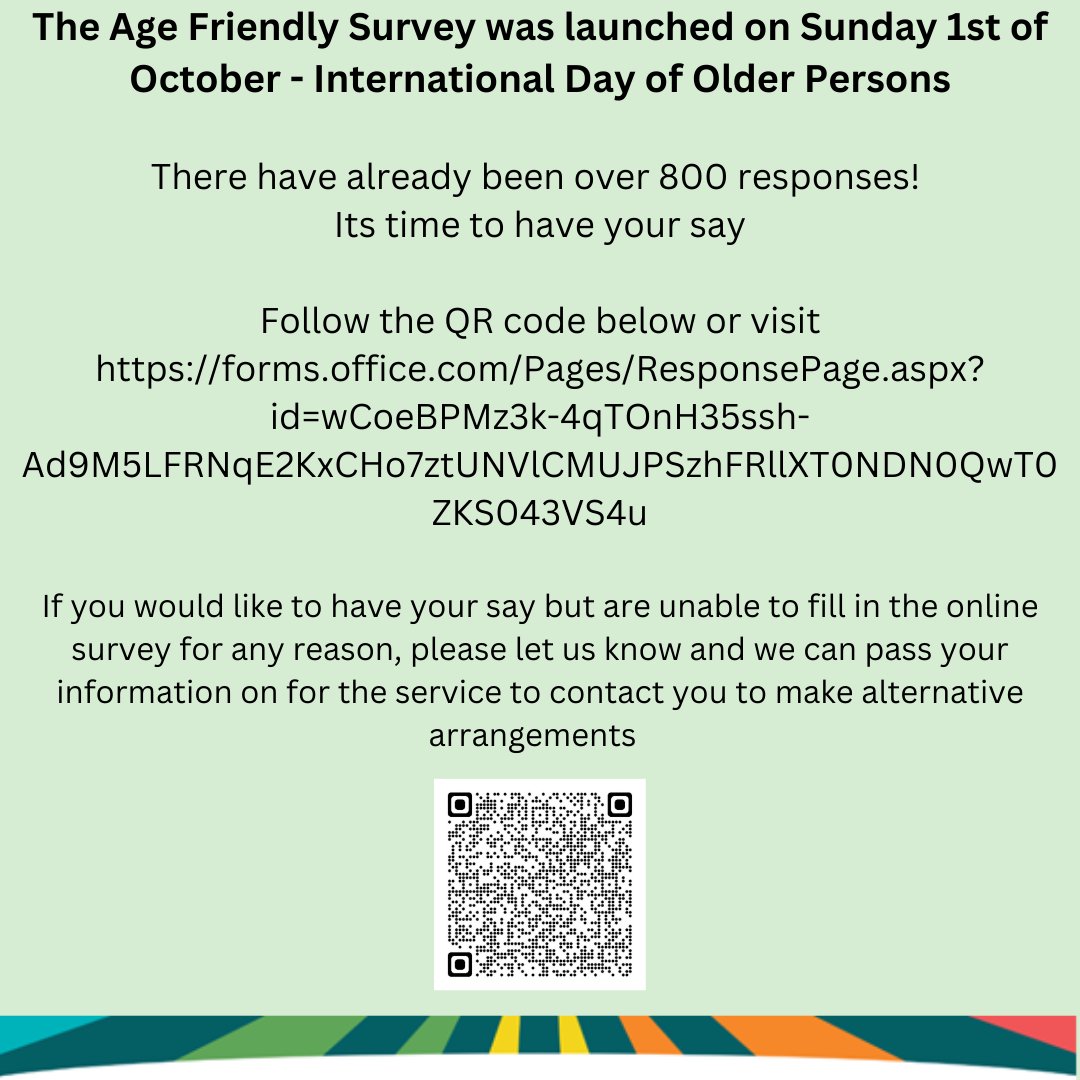 The Age Friendly Survey from City of Doncaster Council 

Want Doncaster to be an age friendly city? So do we!  

Have your say
#agefriendlycity #doncaster #cityofdoncaster #agefriendlysurvey #haveyoursay