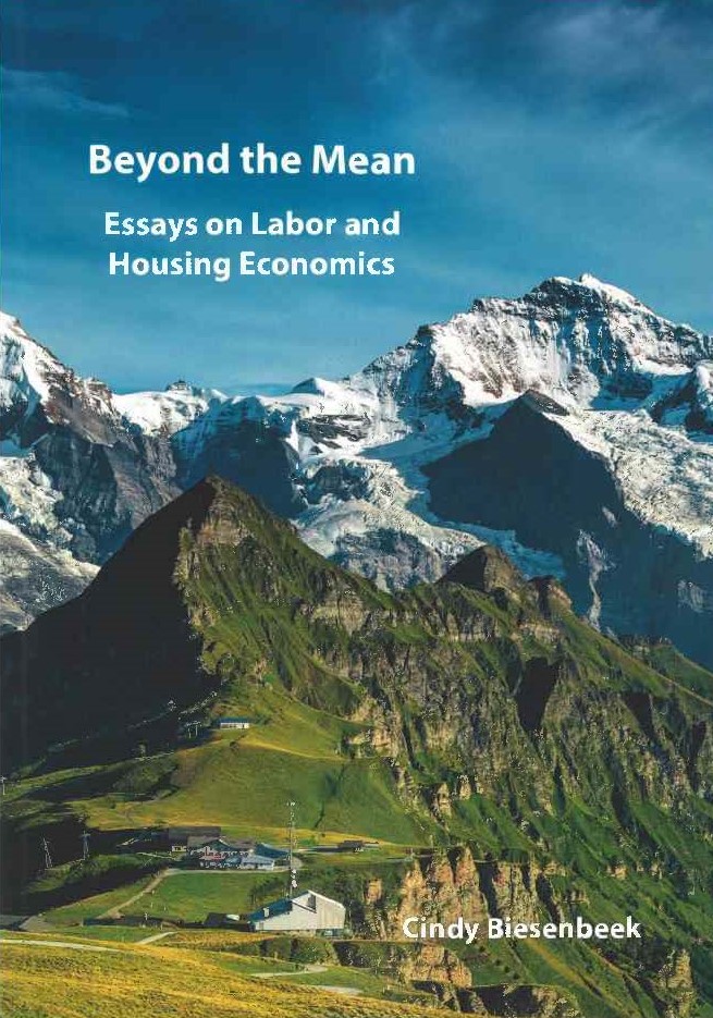 Monday 16 October, Cindy Biesenbeek will defend her PhD thesis 'Beyond the mean: essays on labor and housing economics'. Amongst other things, she studies wage inequalities and the relation between homeownership, unemployment and interregional migration. tinyurl.com/4hj5np64