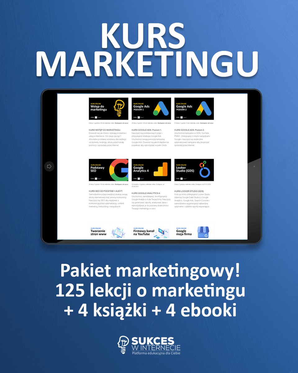 RobertSukces's tweet photo. 🚀 Rozwiń swoją karierę w świecie digital marketingu lub rozwijaj swój biznes online🌐kurs marketingowy to właśnie to, czego potrzebujesz!
👉 https://t.co/DXYq0HEWAm
Skorzystaj z kompleksowego pakietu już teraz! #DigitalMarketing #sukceswinternecie #KursMarketingowy #robertduda https://t.co/cliVDV6eN2