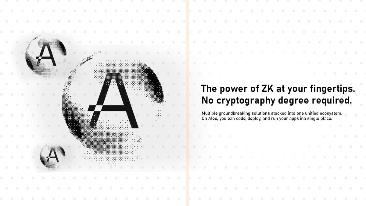 Jay83861777's tweet photo. Code like always, build like never before with #Aleo tools!

Crafted to make zero-knowledge app development easy, Leo abstracts low-level cryptography so you can easily write ZK logic for private, scalable, and decentralized apps that redefine the internet experience.

@AleoHQ https://t.co/D6zdQZ9Ney
