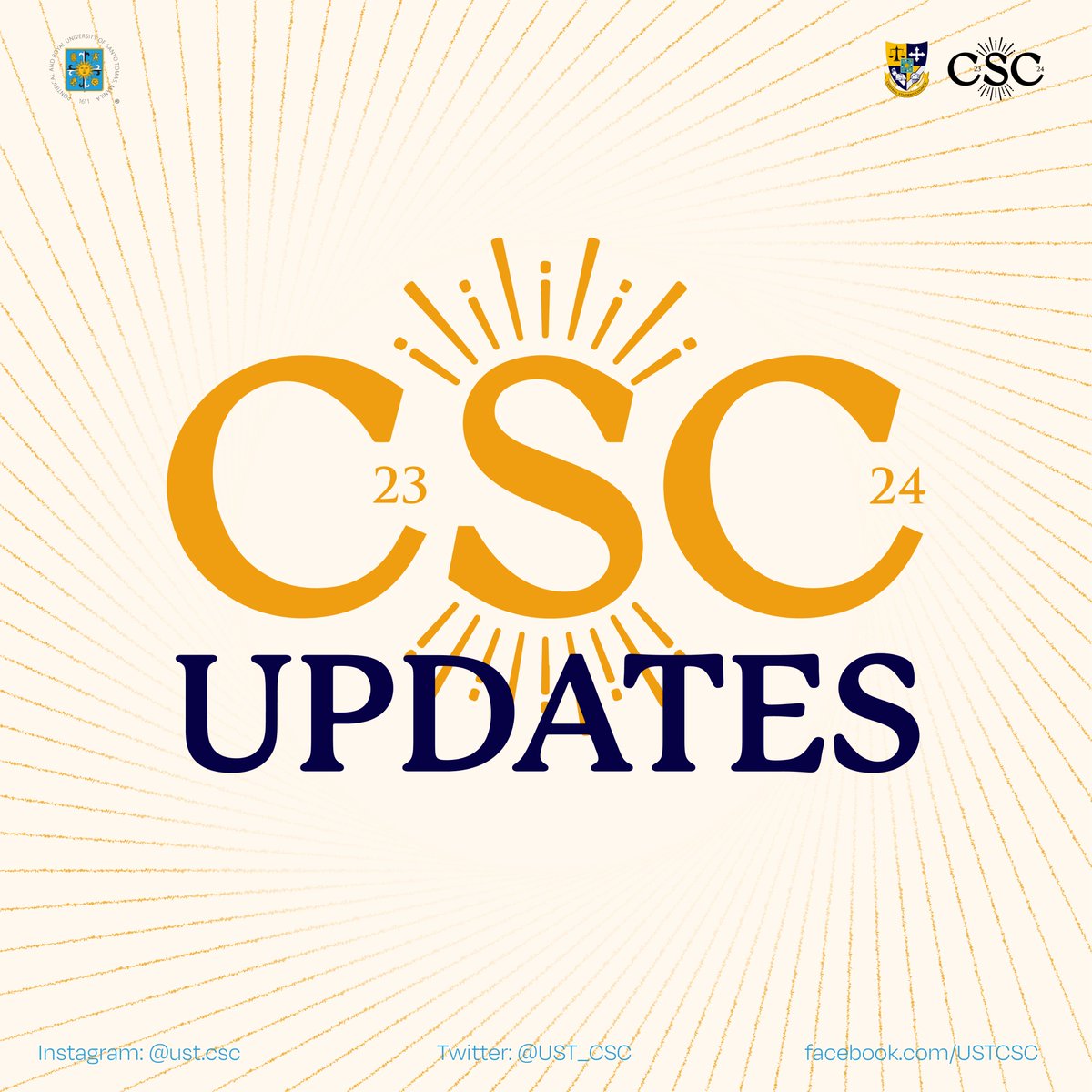 ust_csc's tweet image. As the 1st quarter of Academic Year 2023-2024 comes to a close, what has the UST Central Student Council (CSC) been up to so far?

Read the full update on CSC&apos;s Facebook page:
facebook.com/photo/?fbid=72…