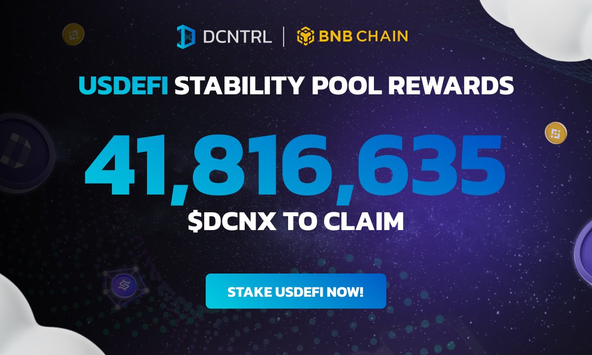 DCNTRL Network | USDEFI tweet media