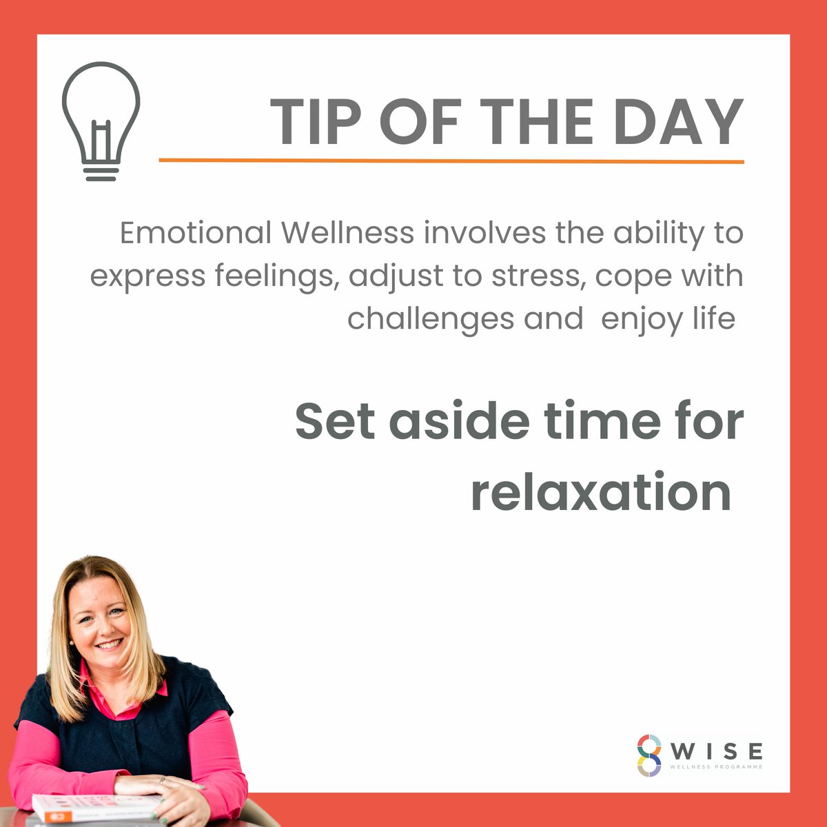Learn to mentally thrive the 8 Wise Way with the Tip of the Day
Get in touch for more information on how to access the 8Wise Programme and develop a healthier happier mind for an improved quality of life.

#mentalhealth #wellness #wellbeing #personaldevelopment