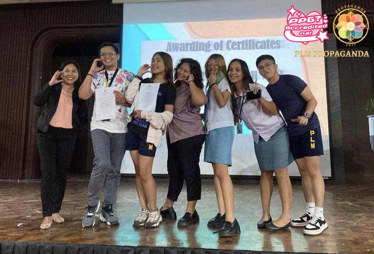 ThePLMPPG's tweet photo. Mga Beki ng Pamantasan, Accredited na at Patuloy na Lalaban!!
Shantay, you stay! ๐ซต๐ป Your dearest organization, PLM Propaganda is once again REACCREDITED for the academic year 2023-2024.
#PLMPropaganda ๐
#VivaPropaganda ๐ณ๏ธโโง๏ธ๐ณ๏ธโ๐ https://t.co/IAlKYxxx9m