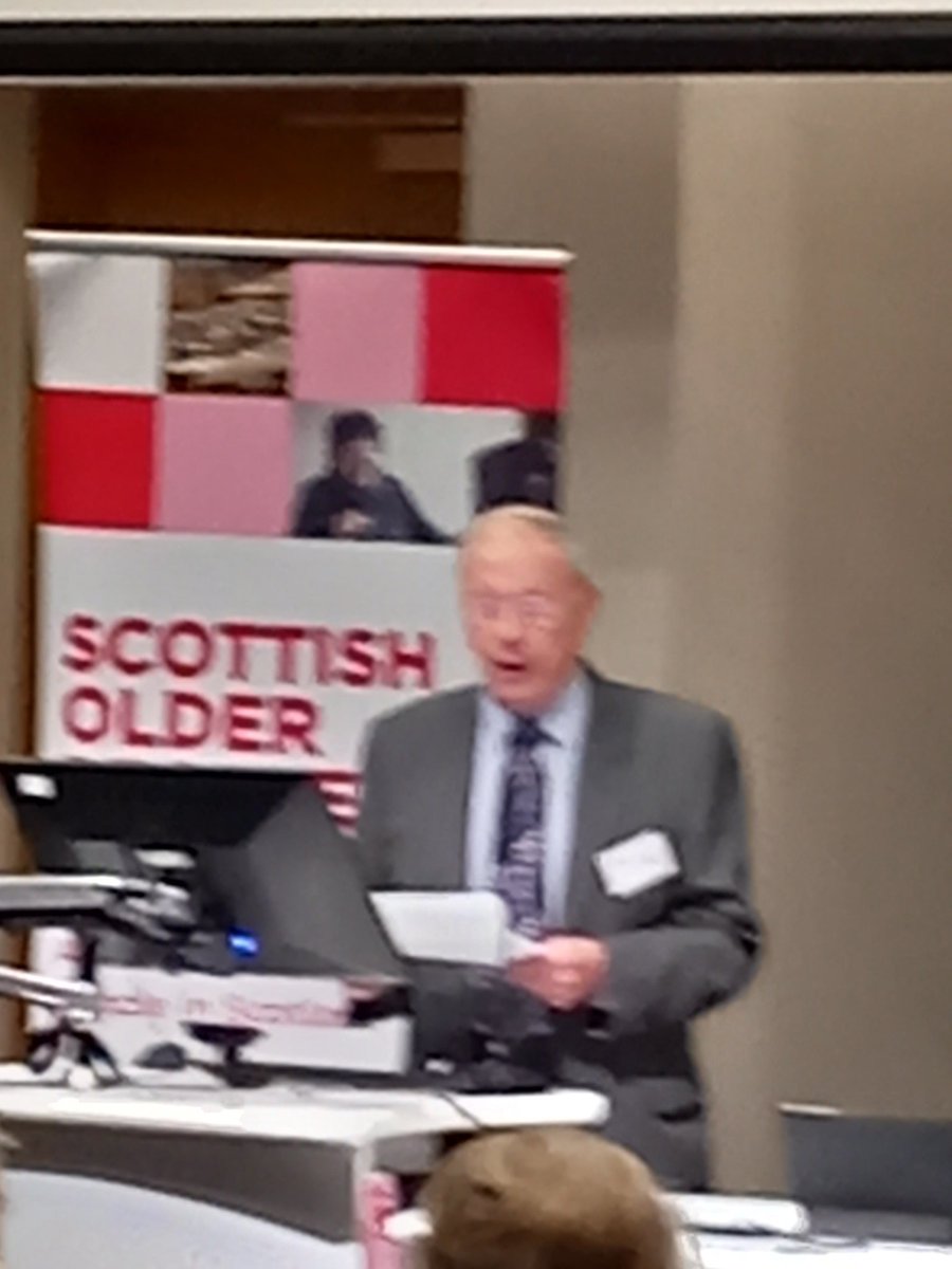 Scotopa's tweet photo. @scotopa chair david paterson giving @scotopa update #opsaf @IS_EqualityHR #equalitiesscotland #sopaassembly2023 #agefriendlycommunitiesscotlan https://t.co/y9AT2HzEIL