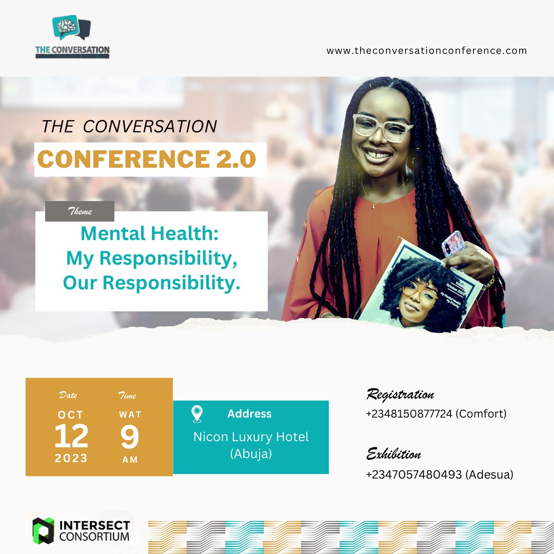 OlivePrime's tweet photo. The #Conversation #Conference #TCC is here.
Let's talk about #Mental #Health.
Join the Conservation, Be part of the conference
#TCC2.0 #TCC2023 #theconversationconference #theconversationconference2023 #WorldMentalHealthDay2023 #oliveprime #intersectconsortium https://t.co/7DjP1i1ktB